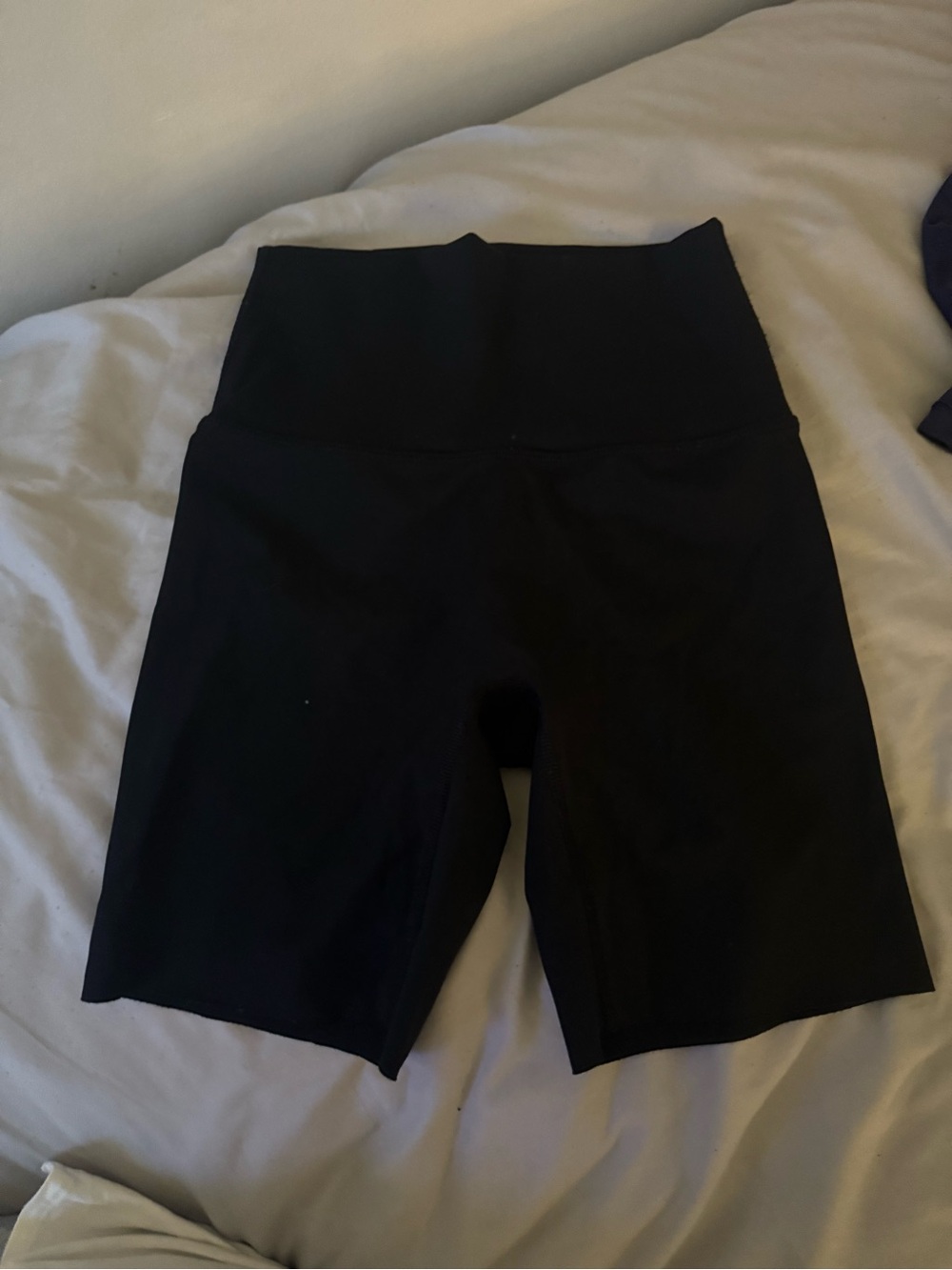 High-Waist Black Women’s Bike Shorts